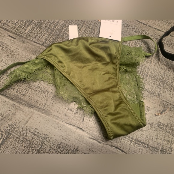 Small Women’s Underwear, NWT, Olive Green & Black color. - Picture 5 of 10